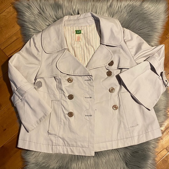 Anthropologie Jackets & Blazers - Anthro ETT TWA Double Breast Trench Coat Size 4